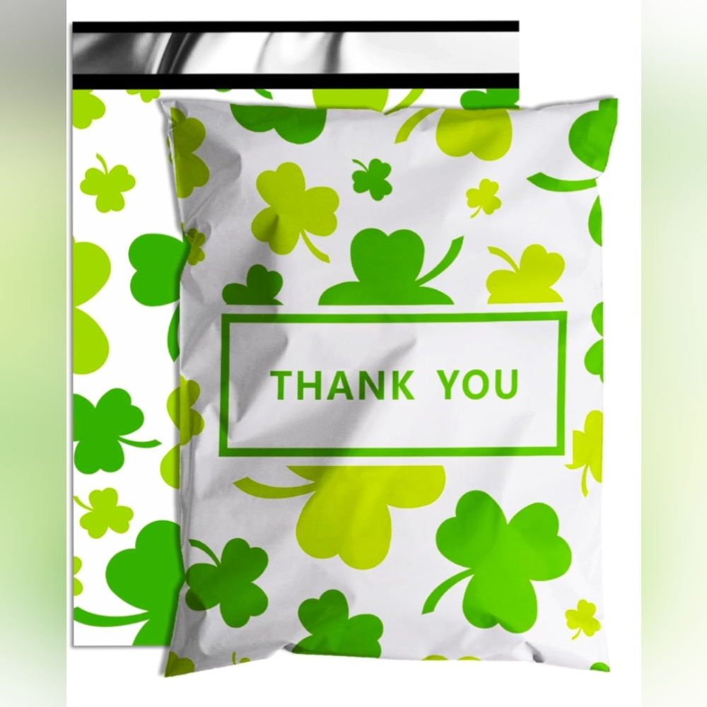 20 6X9 Poly Mailers St. Patrick's Day